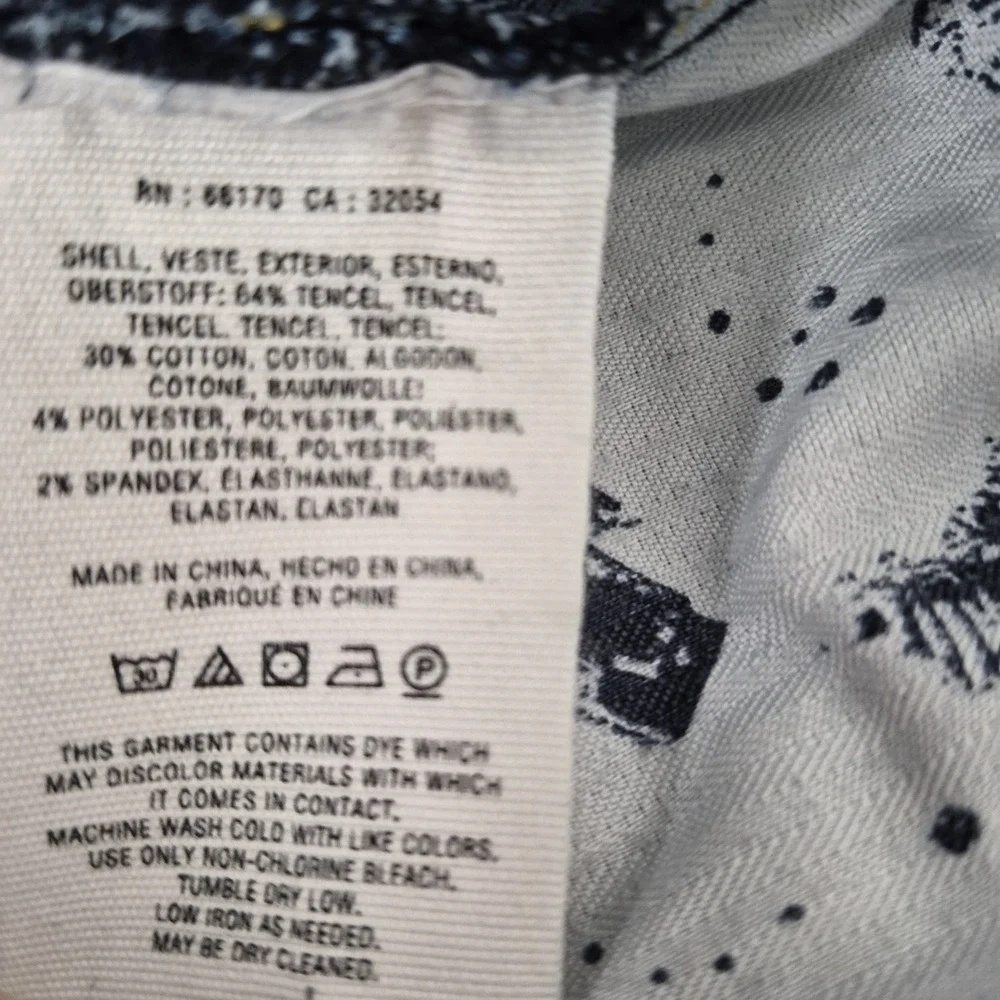 Pilcro and the Letterpress Jeans Size 27 Light Wash‎ Fringe Hem Skinny Summer